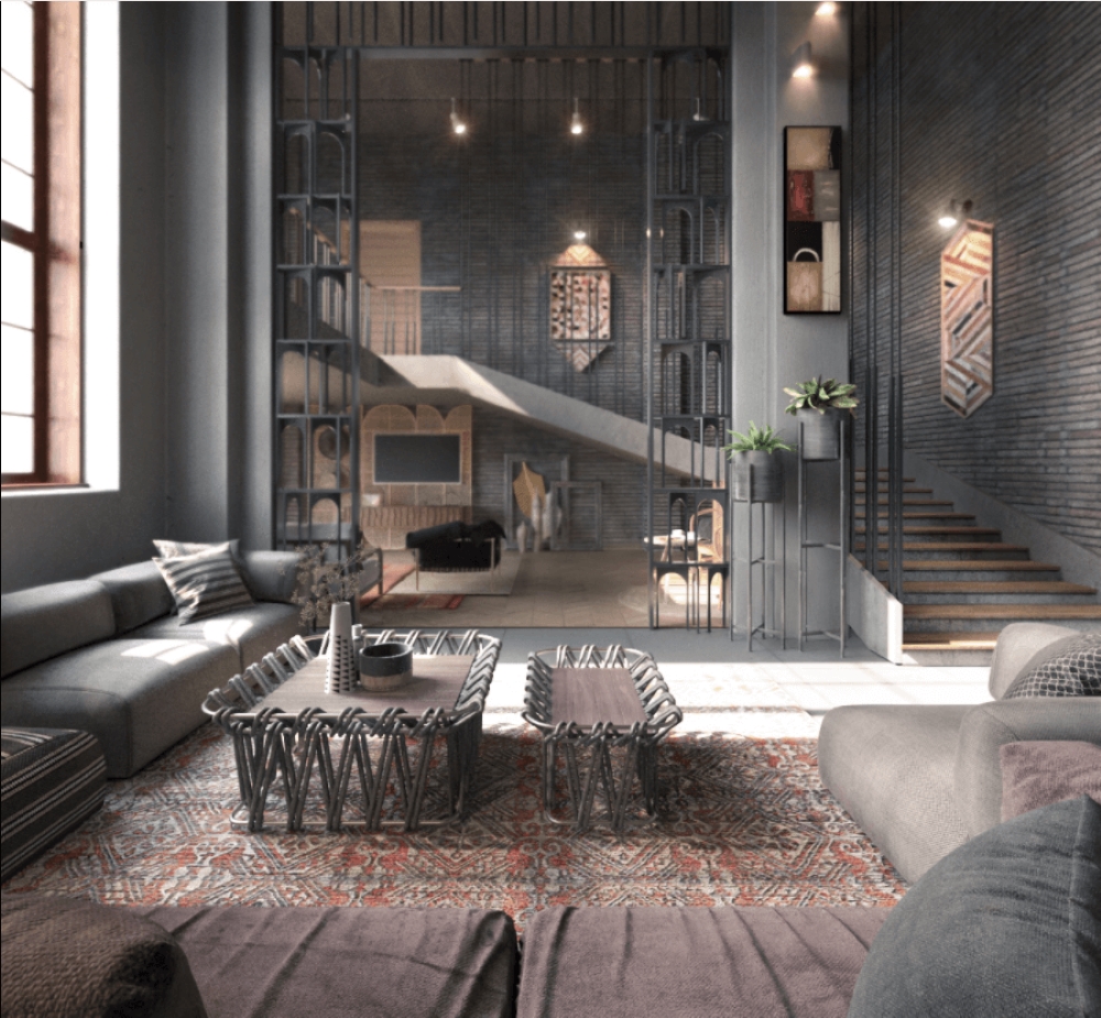 Vật liệu và nội thất trong phong cách thiết kế nội thất đương đại